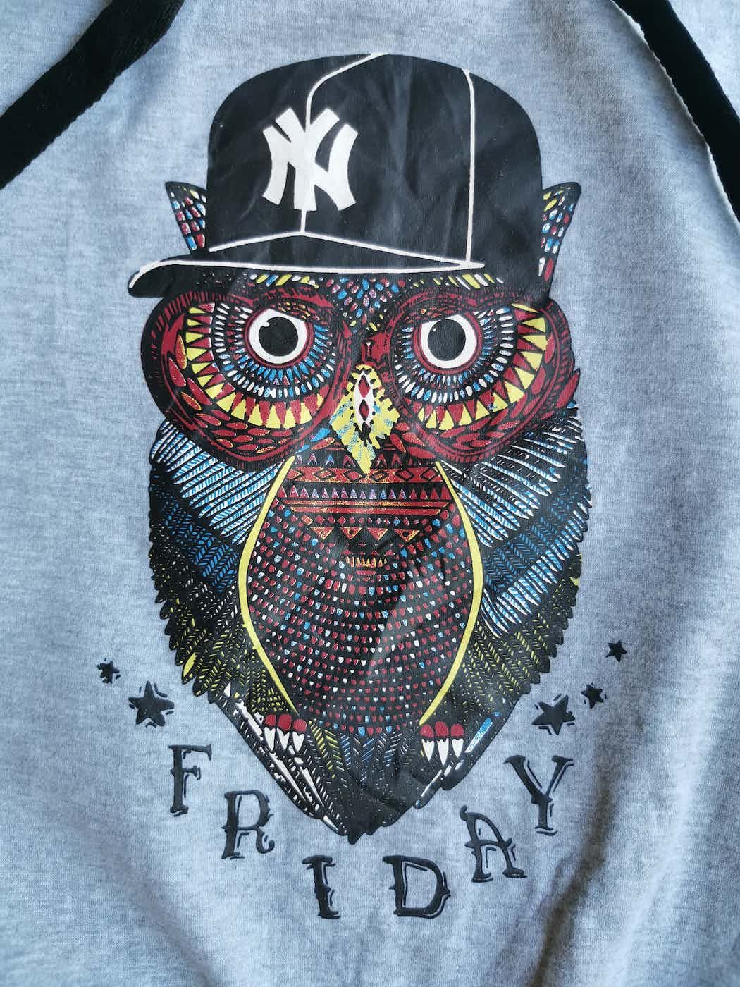 Other Vintage Friday Bird Printing Sweatshirt Size US L / EU 52-54 / 3 - 2 Thumbnail