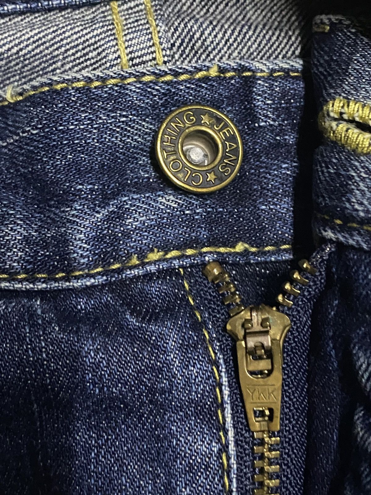 Japanese Brand Vintage Clothing Japanese Brand Blue Wash Distressed Jeans Size US 33 - 9 Thumbnail
