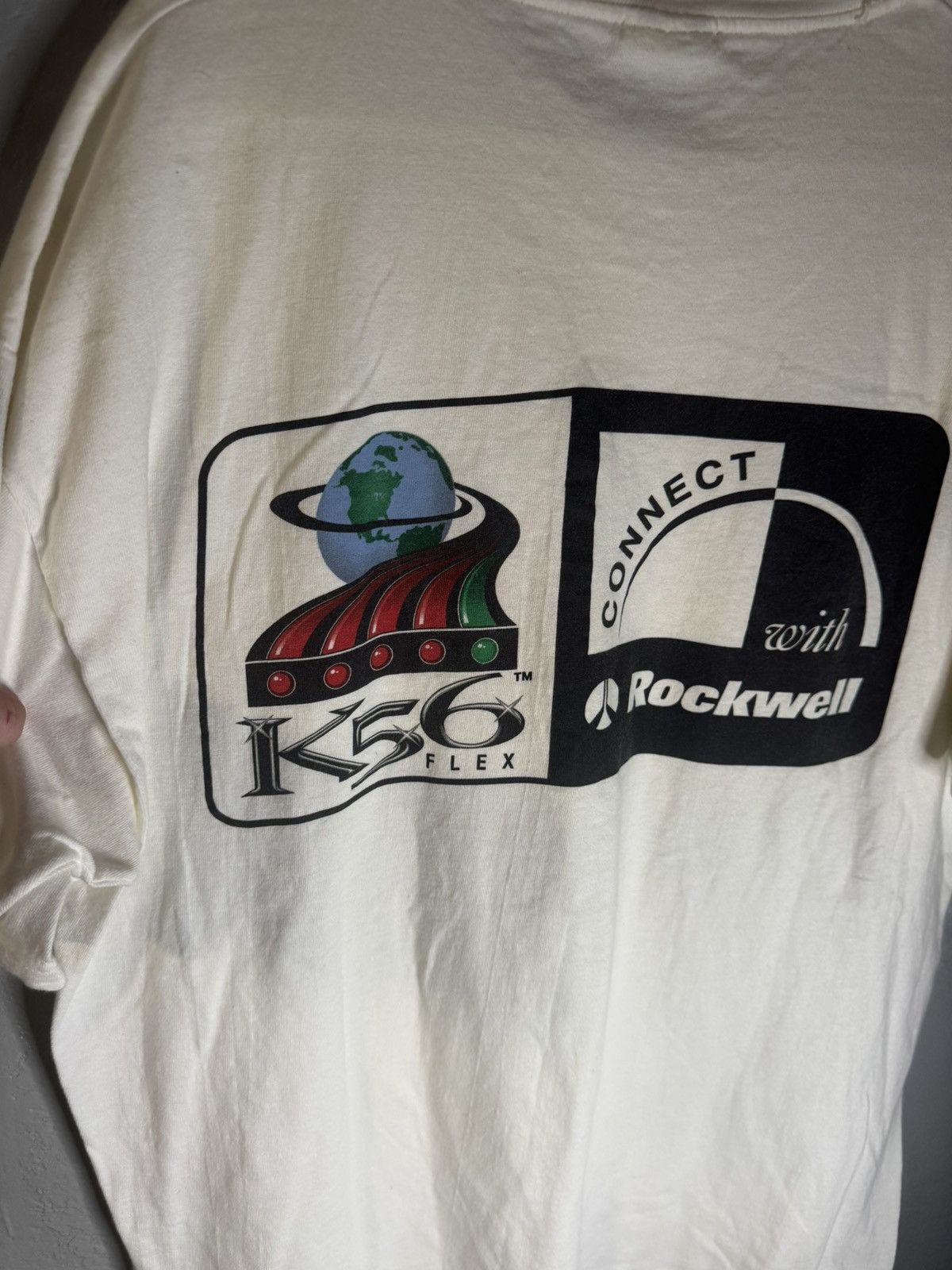 Vintage Vintage Tech Tee Size US XL / EU 56 / 4 - 2 Thumbnail