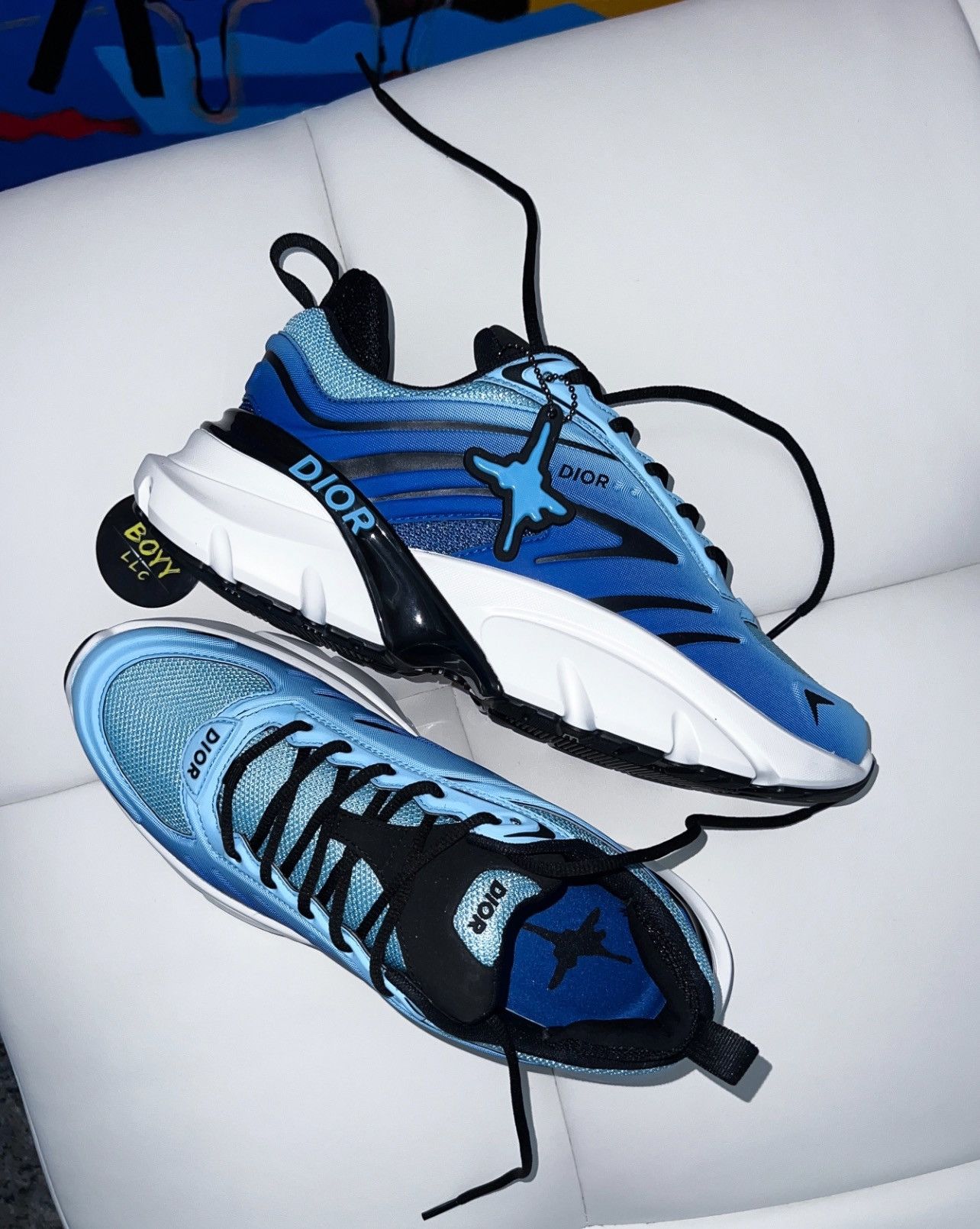 Dior DIOR B44 SNEAKERS Size US 8.5 / EU 41-42 - 1 Thumbnail