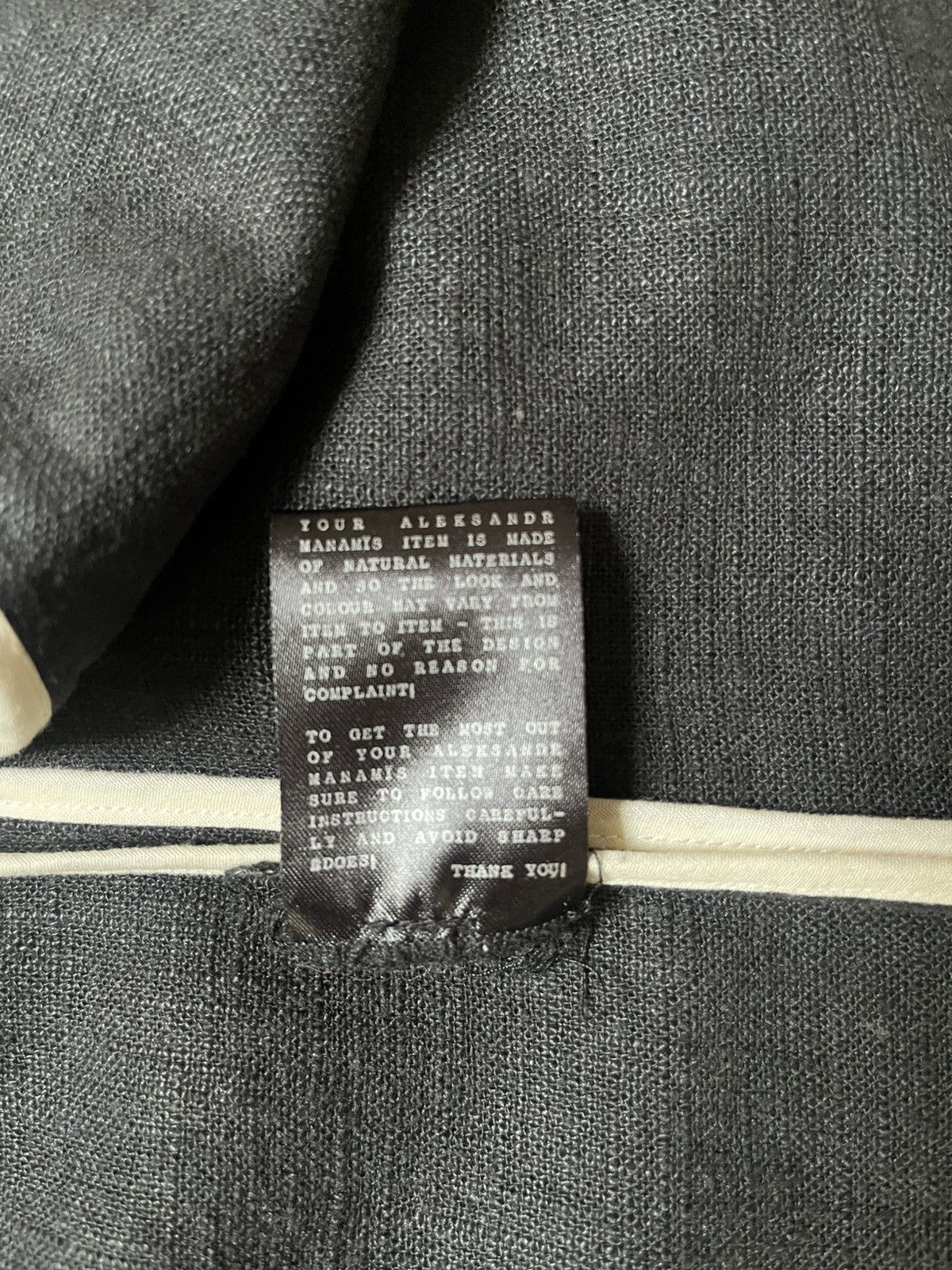 Aleksandr Manamis Aleksandr Manamis Long Linen Avant-Garde Coat Size US M / EU 48-50 / 2 - 21 Thumbnail