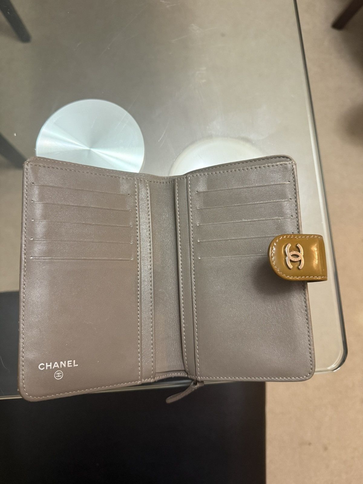 Chanel Chanel Pad Leather Wallet Size ONE SIZE - 3 Thumbnail