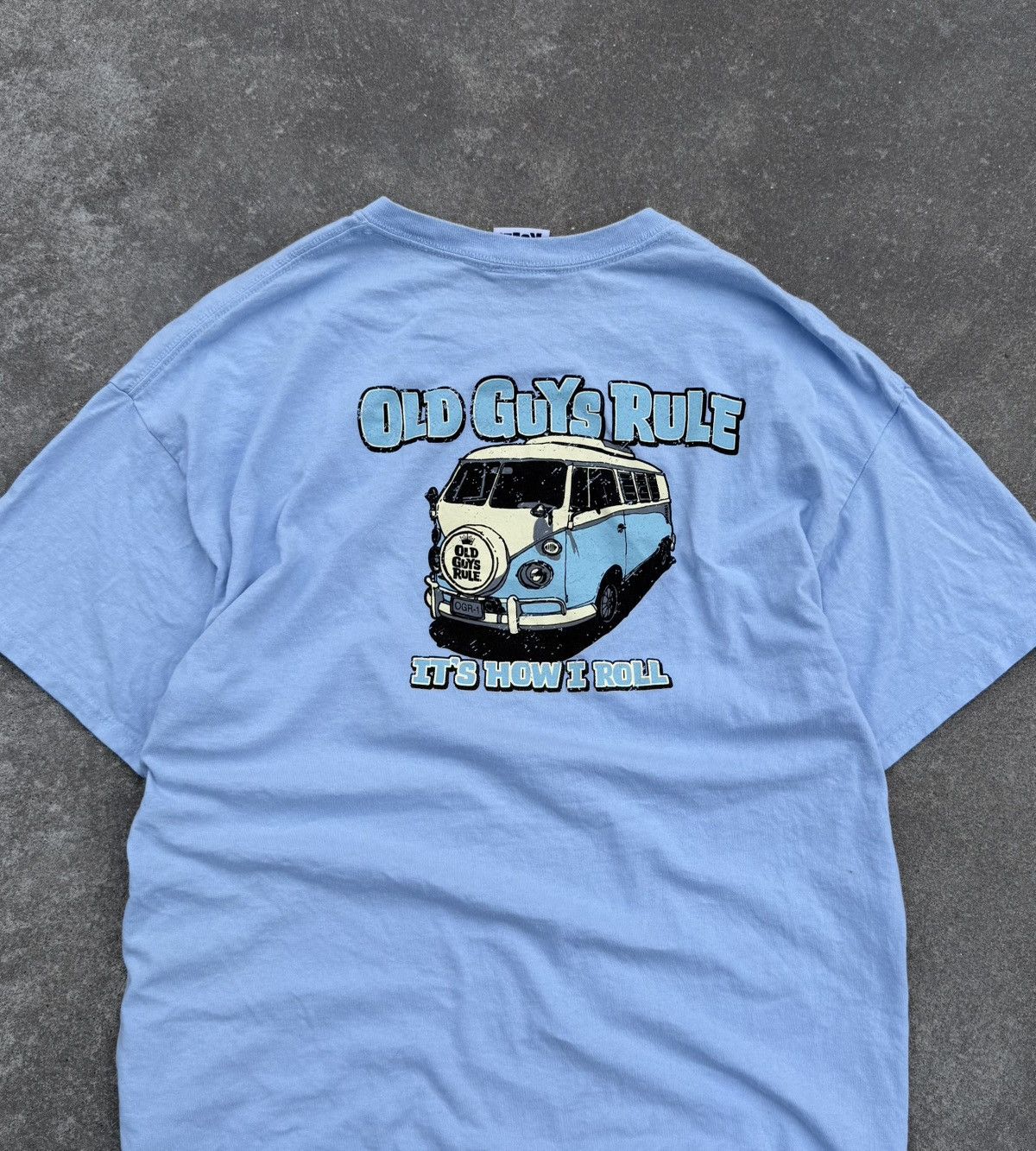 Other Vintage Old Guys Rule Y2K avantgarde streetwear band t-shirt Size US XL / EU 56 / 4 - 4 Thumbnail