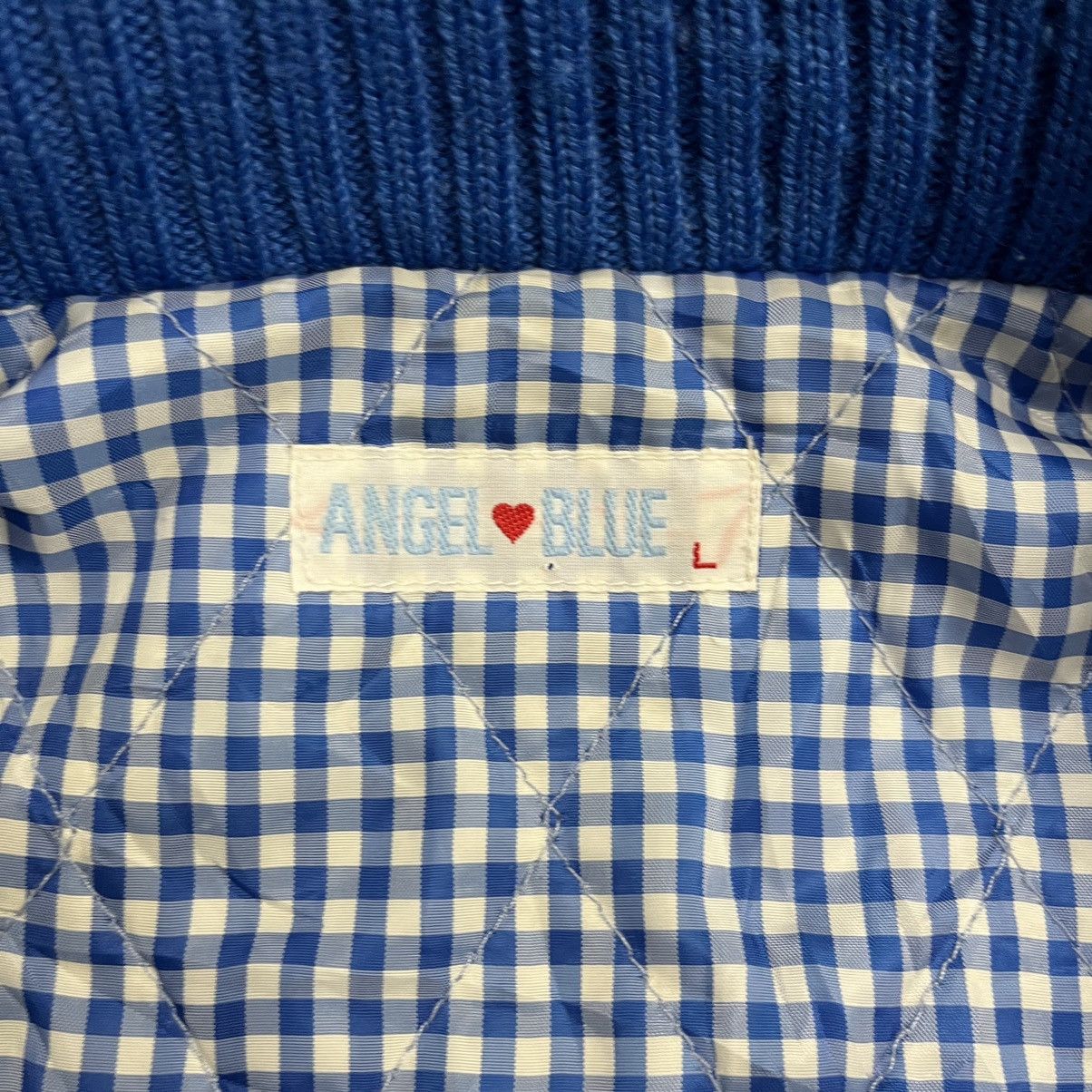 Angel Blue 2000s Angel Blue - Hybrid Knitted & Denim Jacket Size L / US 10 / IT 46 - 18 Thumbnail
