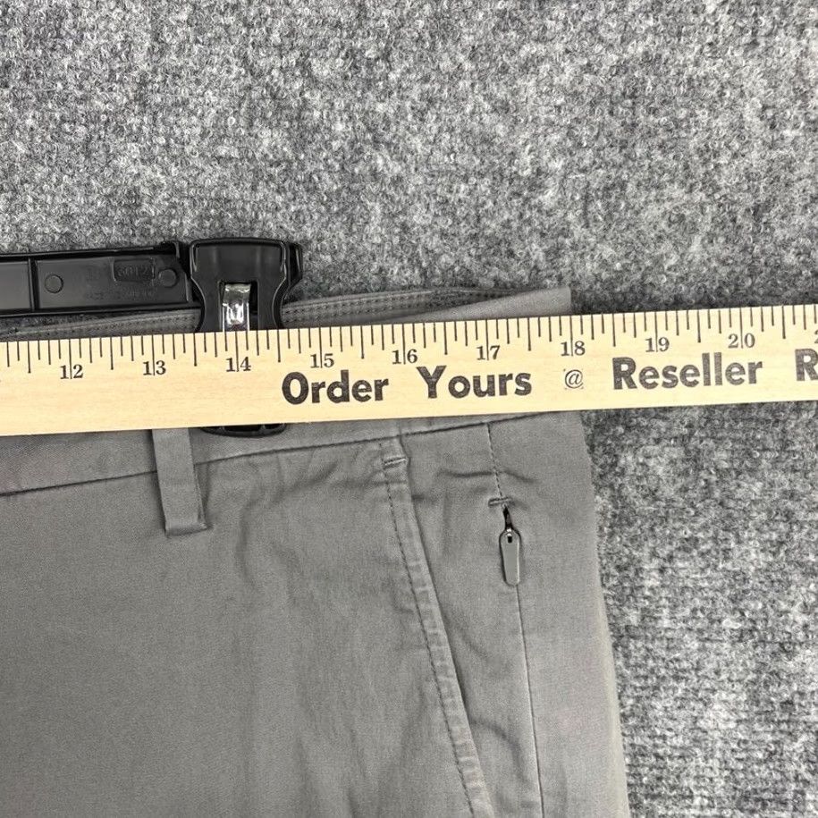 Vintage Birddogs Pants Mens 36x32 Gray Stretch Chino Lined Casual Performance Trouser Shirt Size US 36 / EU 52 - 6 Thumbnail