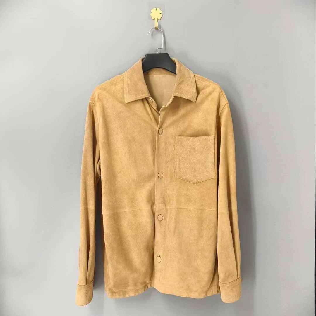 Louis Vuitton Louis Vuitton Monogram Suede Bomber Jacket 48 Size US M / EU 48-50 / 2 - 1 Thumbnail