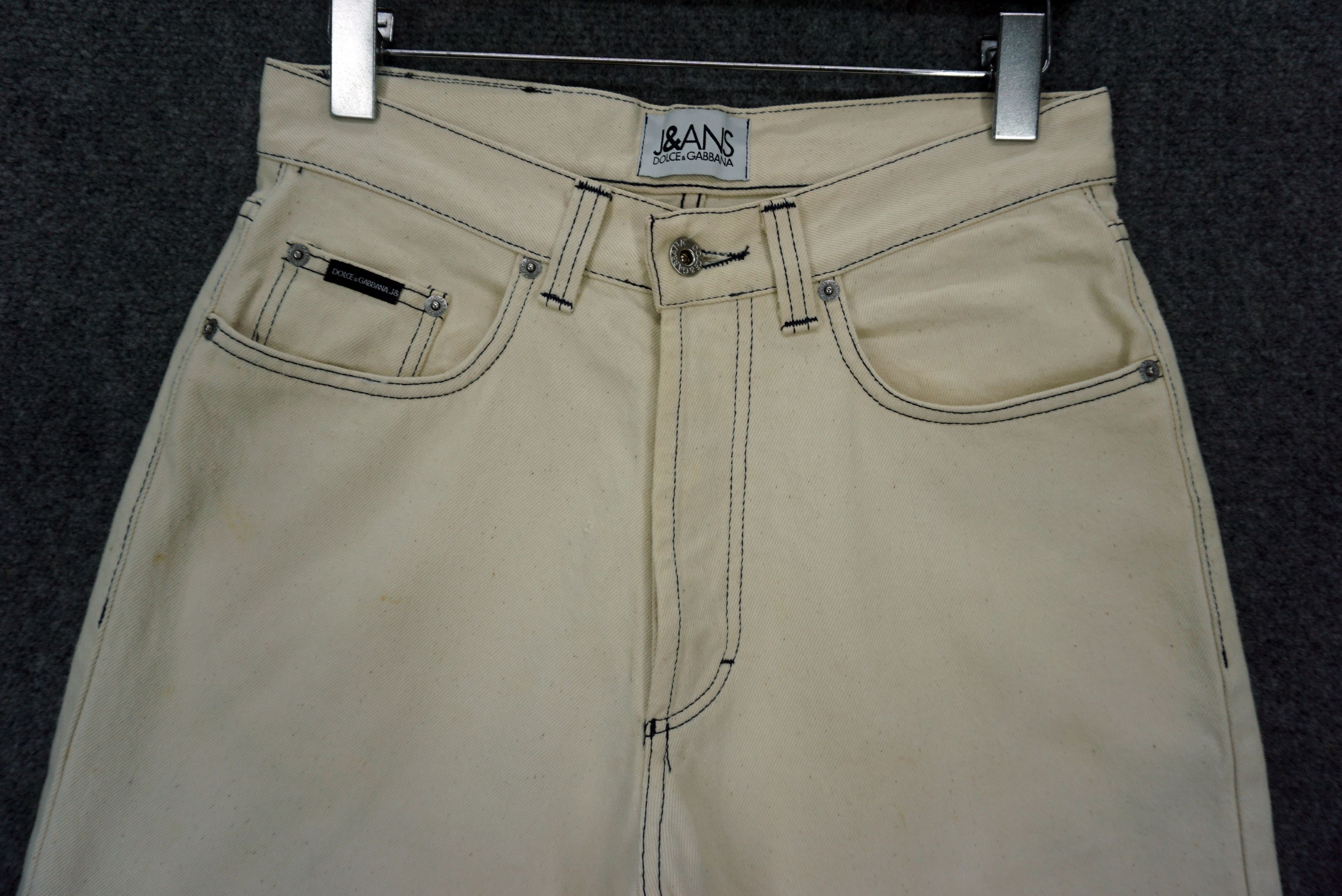 Dolce & Gabbana D&G Jeans Size W30xL27.5 High-Waisted Cropped Denim Size US 30 / EU 46 - 3 Thumbnail