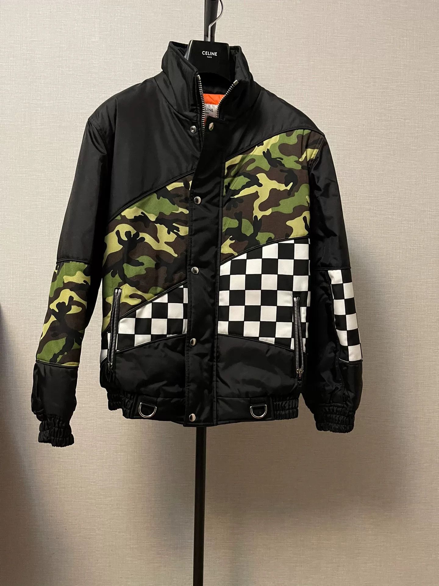 Celine Celine Camouflage Quilted Jacket Size US M / EU 48-50 / 2 - 1 Thumbnail