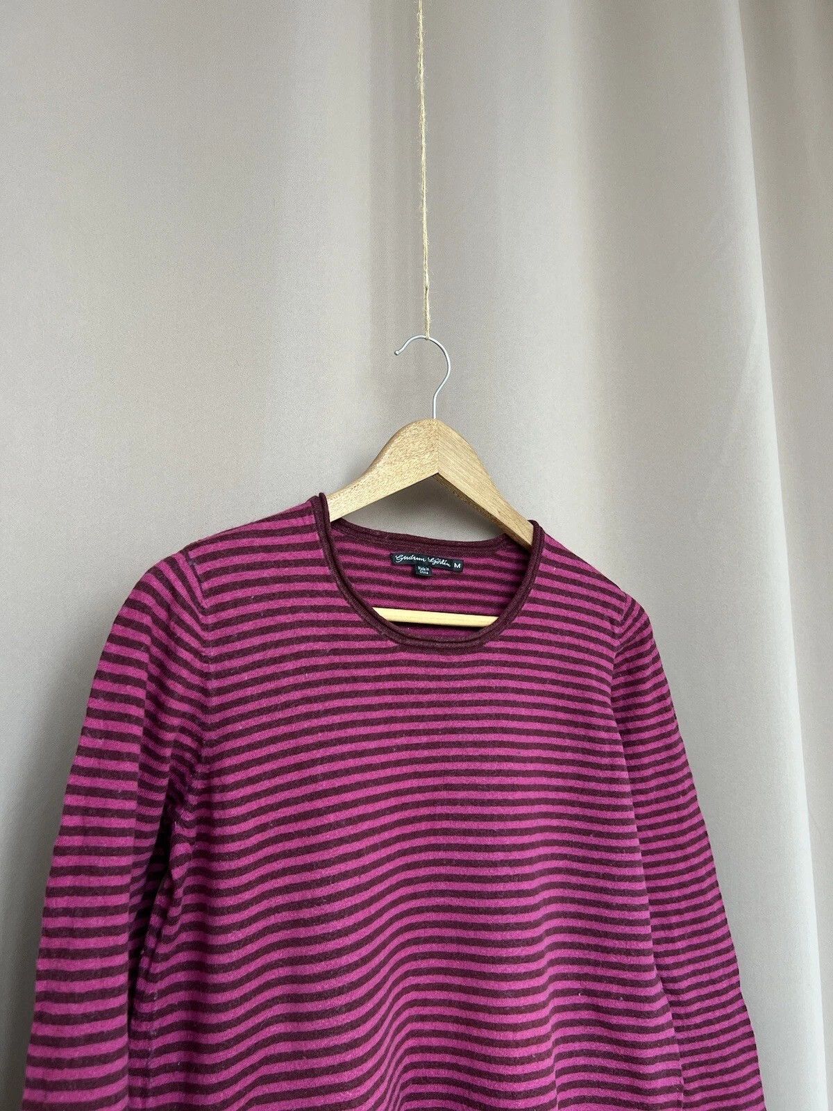 Gudrun Sjoden Gudrun Sjoden Striped Sweater Womens Size M Cotton/Wool Size M / US 6-8 / IT 42-44 - 3 Thumbnail