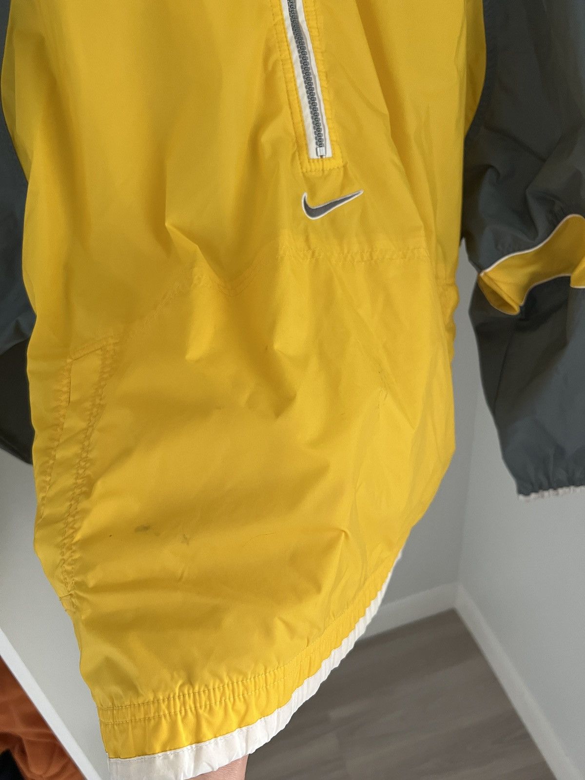 Nike 🔥 Vintage Nike Yellow Jacket Size US M / EU 48-50 / 2 - 8 Thumbnail