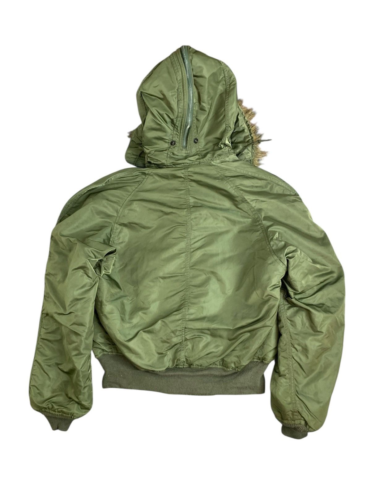 Alpha Industries Vintage ALPHA INDUSTRIES N-2B Flight Bomber Jacket Size US L / EU 52-54 / 3 - 2 Thumbnail