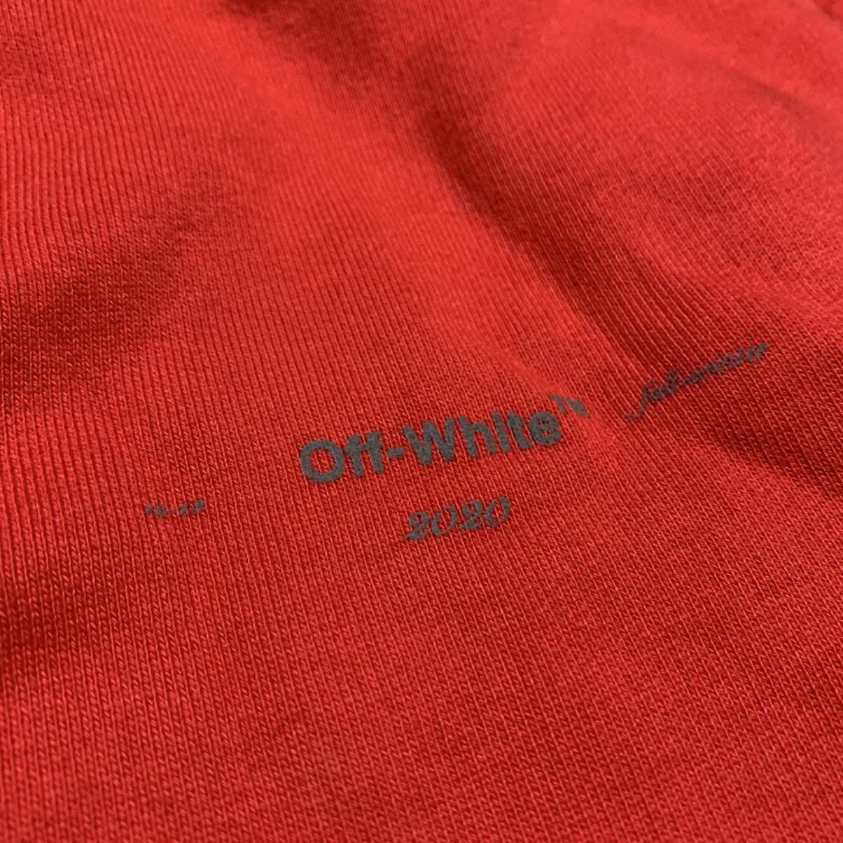 Off-White Off White XL Shorts Outline Diag Red Bottoms Virgil Abloh Size US 36 / EU 52 - 4 Thumbnail