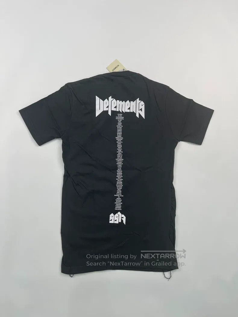 Vetements Vetements T-shirt Black Size US XS / EU 42 / 0 - 2 Thumbnail