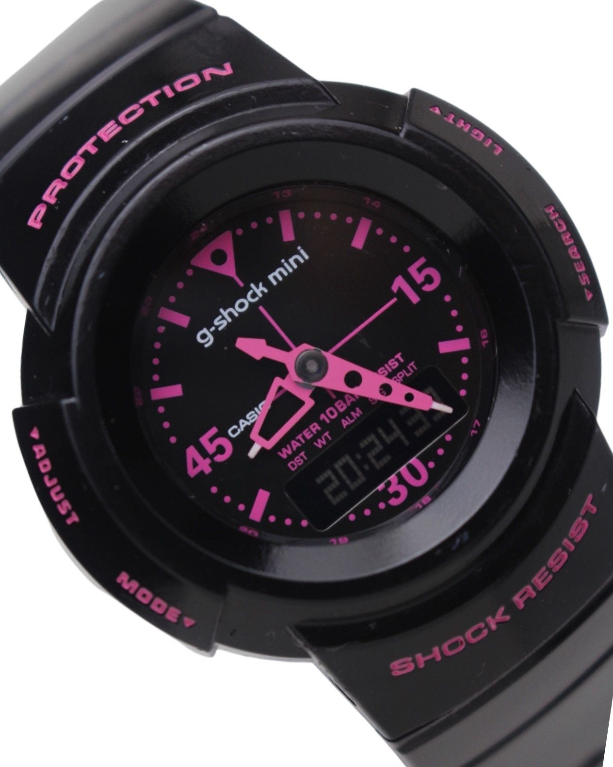 Casio 2000S CASIO G-SHOCK MINI GMN-50 BLACK PINK HYBRID WATCH Size ONE SIZE - 2 Thumbnail