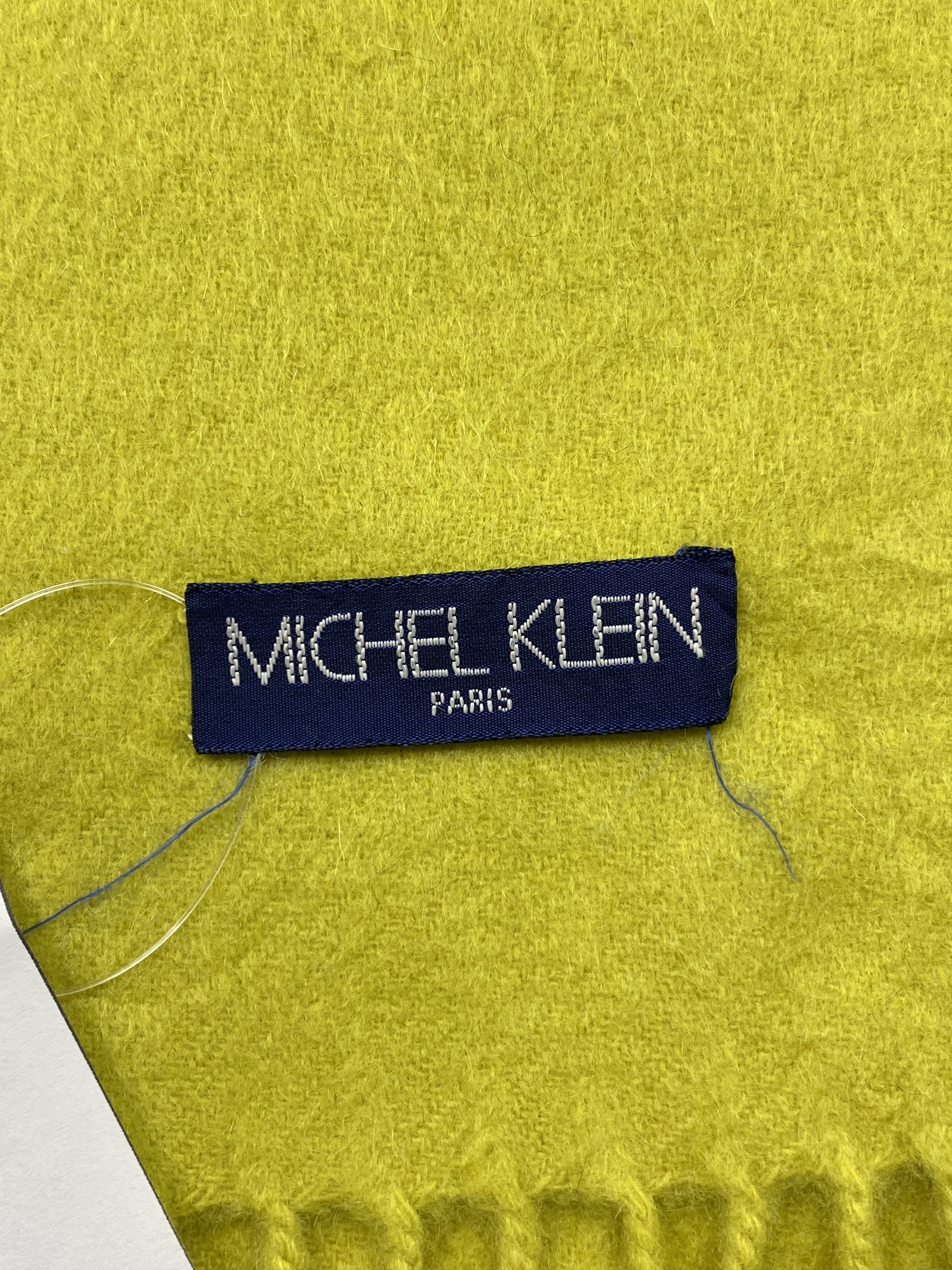 Michel Klein Michel Klein Cashmere Scarf / Muffler / Neckwear SC0196 Size ONE SIZE - 7 Thumbnail