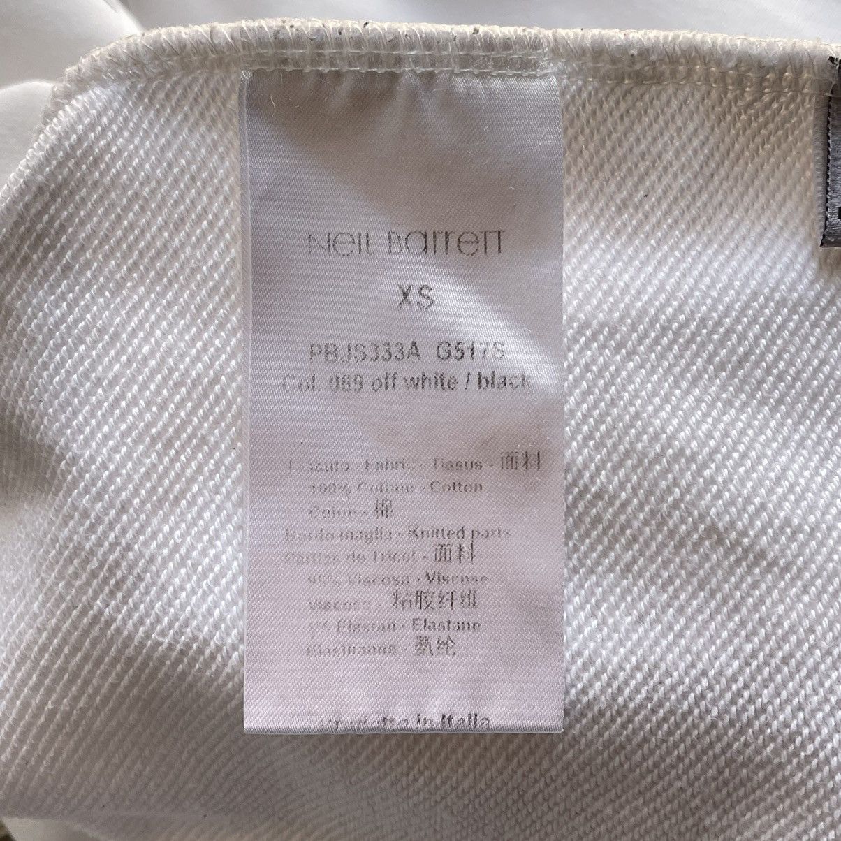 Neil Barrett NEIL BARRETT FAIR ISLE THUNDEBOLT SLEEVE CREW SWEATSHIRT Size US XS / EU 42 / 0 - 11 Thumbnail