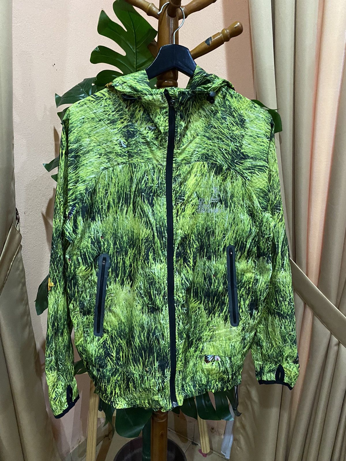 go slow caravan GO SLOW CARAVAN ALL OVER GRASS JACKET Size US L / EU 52-54 / 3 - 3 Thumbnail