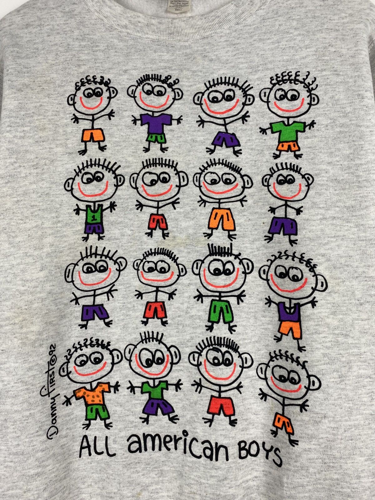 Vintage Vintage 1992 Danny First Sweatshirt Size US S / EU 44-46 / 1 - 7 Thumbnail