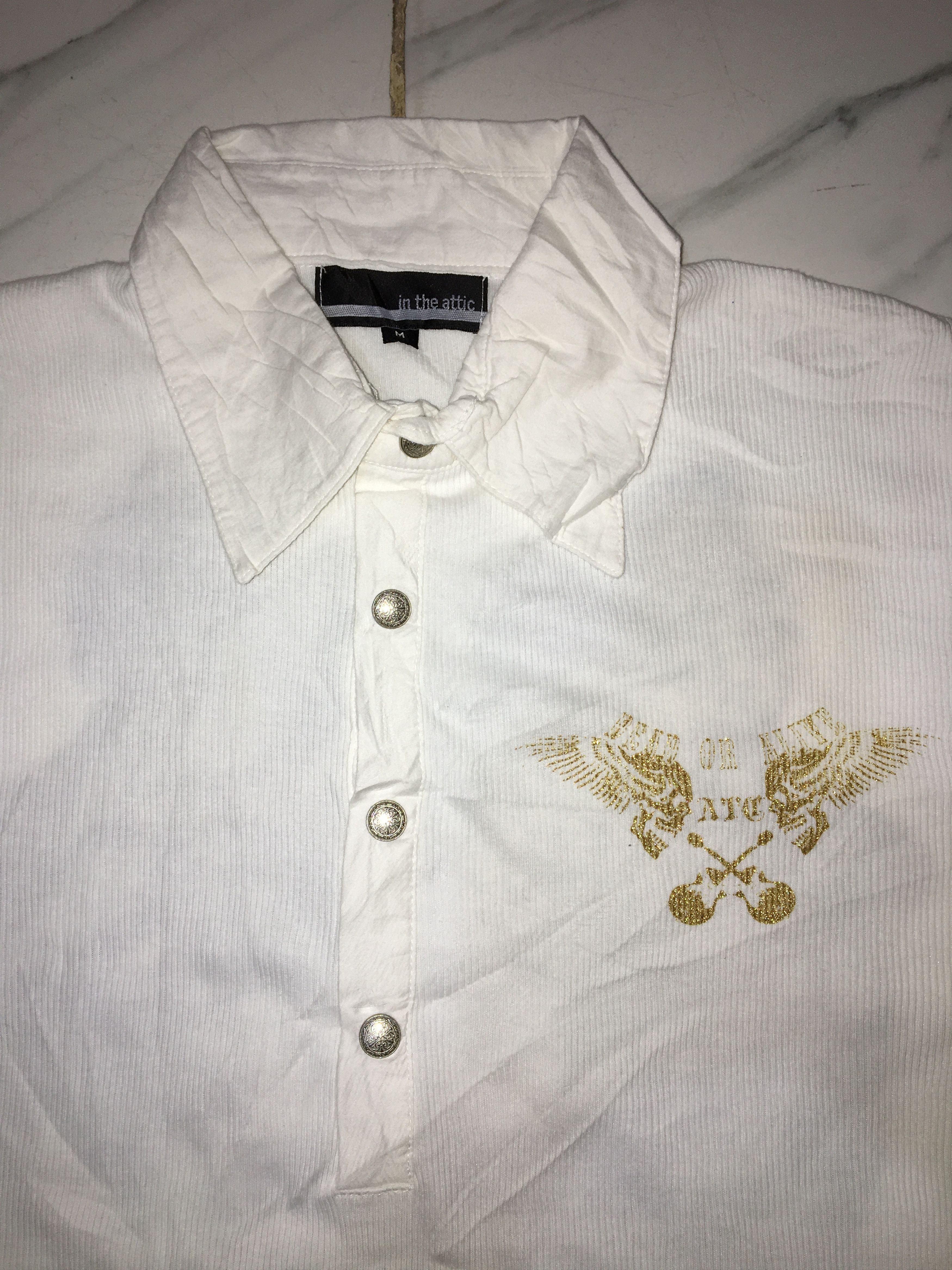 In The Attic IN THE ATTIC POLO SHIRT Size US M / EU 48-50 / 2 - 3 Thumbnail