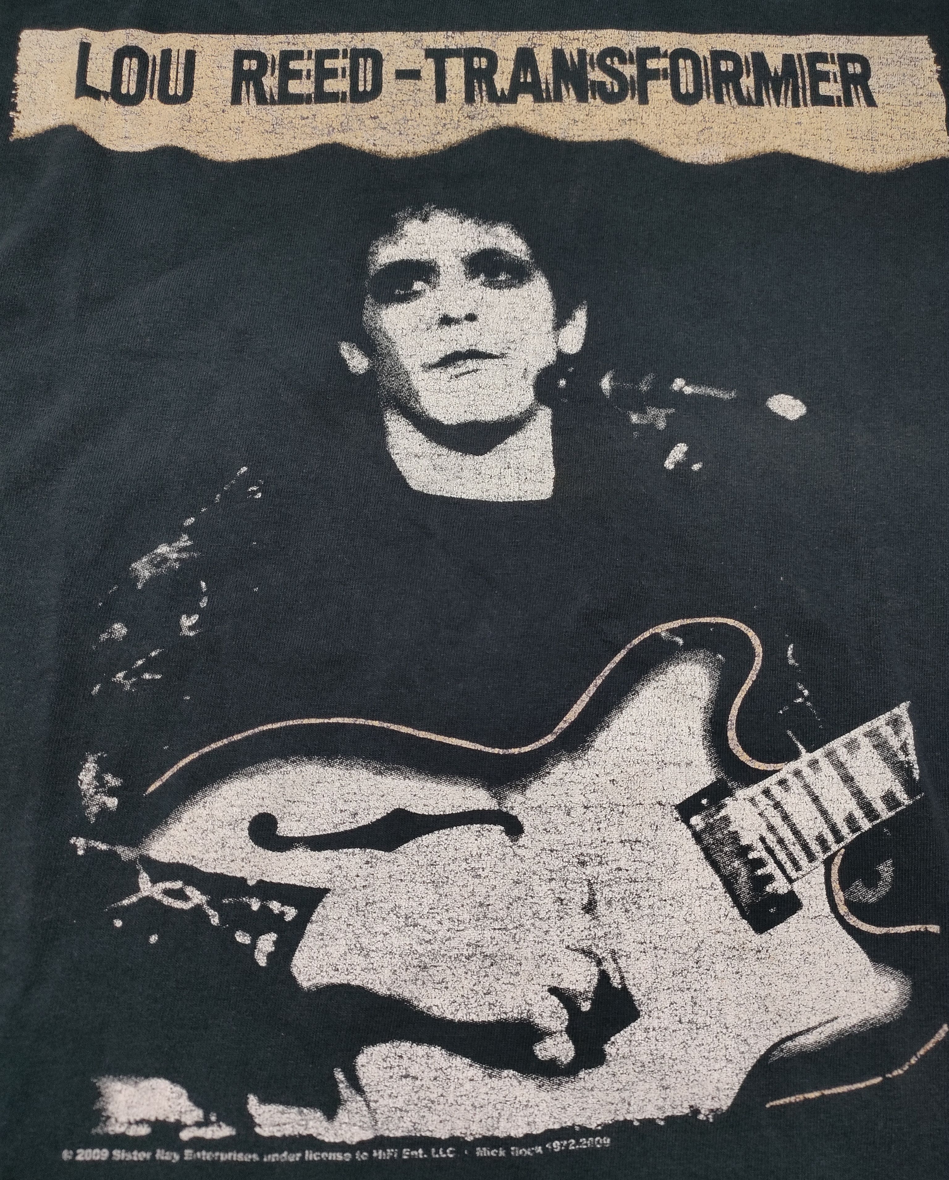 Band Tees × Vintage LOU REED - TRANSFORMER Vintage 00s Band Tees Size US M / EU 48-50 / 2 - 3 Thumbnail