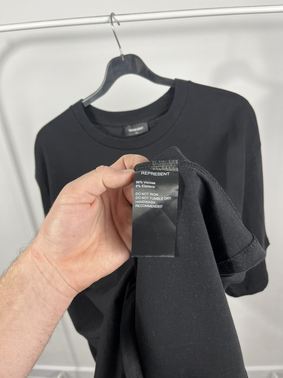 Represent Clo. Represent Owners Club Black T-Shirt XXL Oversized Fit Size US XXL / EU 58 / 5 - 6 Thumbnail