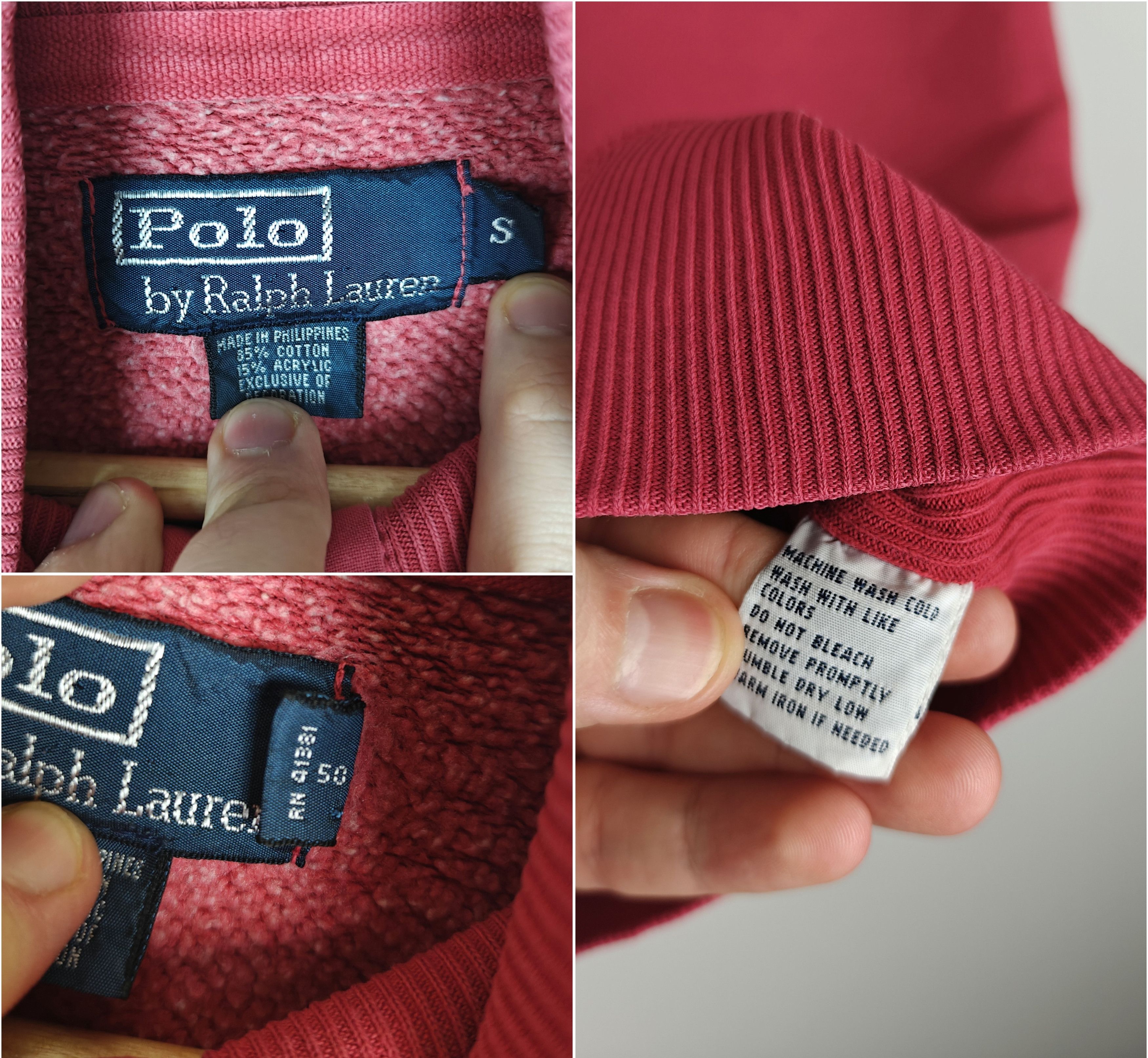 Polo Ralph Lauren Polo Ralph Lauren VTG Sweatshirt Red Pullover size S Size US S / EU 44-46 / 1 - 8 Thumbnail