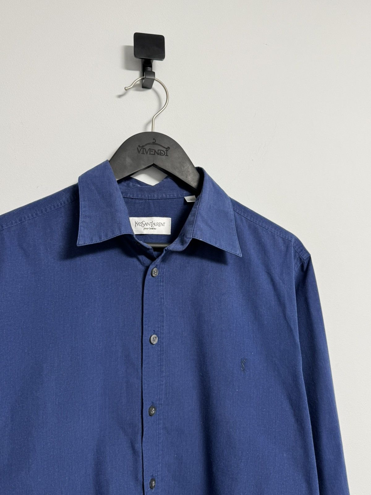Yves Saint Laurent Yves Saint Laurent Button Up T-Shirt Size US L / EU 52-54 / 3 - 2 Thumbnail