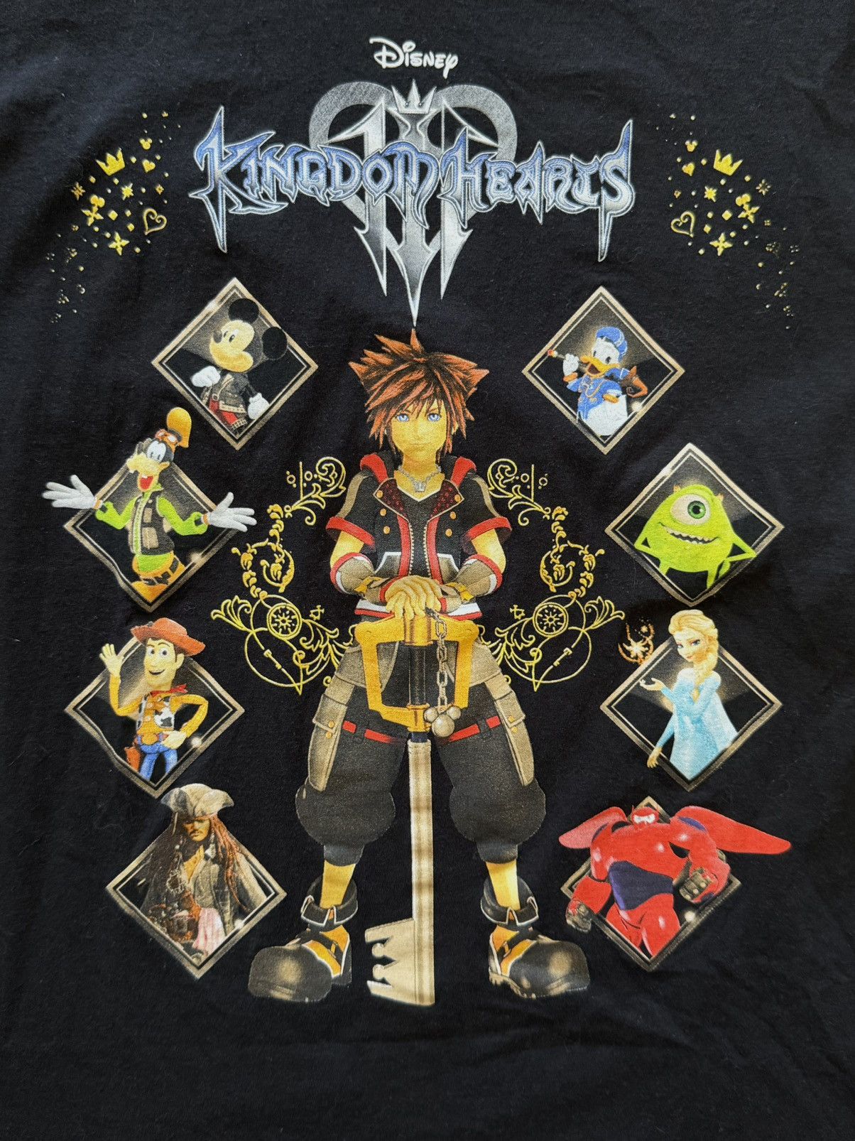 Disney Kingdom Hearts x Disney Graphic Tee Size US M / EU 48-50 / 2 - 2 Thumbnail
