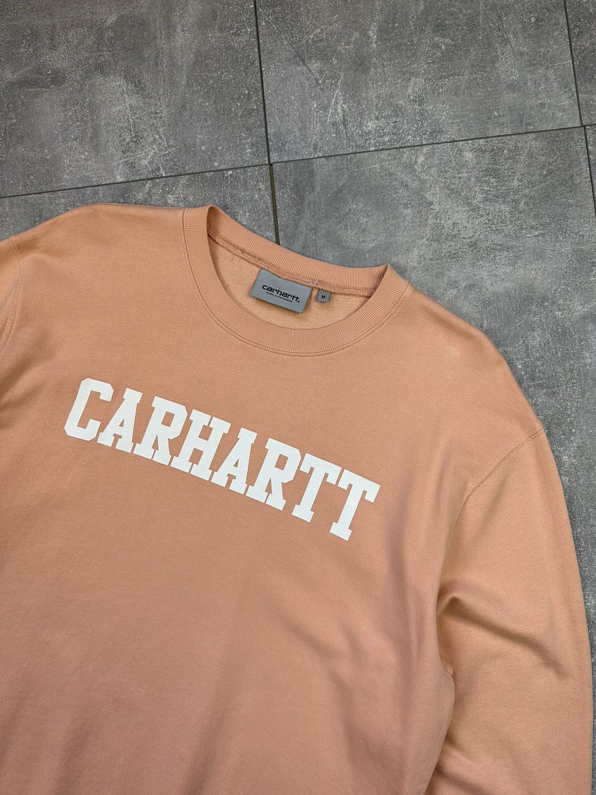 Other Carhartt Pink College Sweatshirt Overprint Logo Size US M / EU 48-50 / 2 - 3 Thumbnail