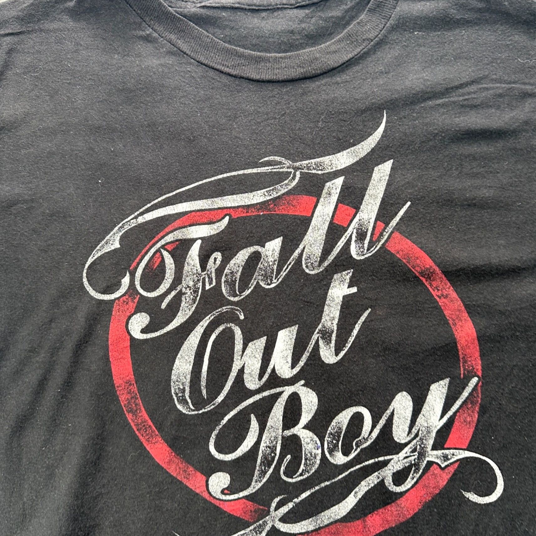 Vintage Fall Out Boy Patrick Stump Indie T Shirt Mens Small Concert Vintage y2k READ Size US S / EU 44-46 / 1 - 2 Thumbnail