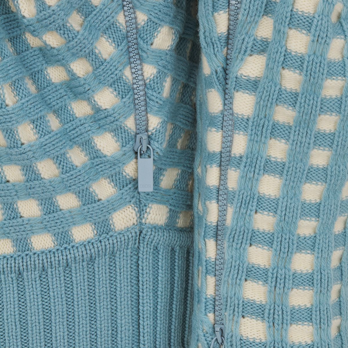 Dior o1bcso1str1124 Round-Neck Sweater in Blue Size US L / EU 52-54 / 3 - 3 Thumbnail