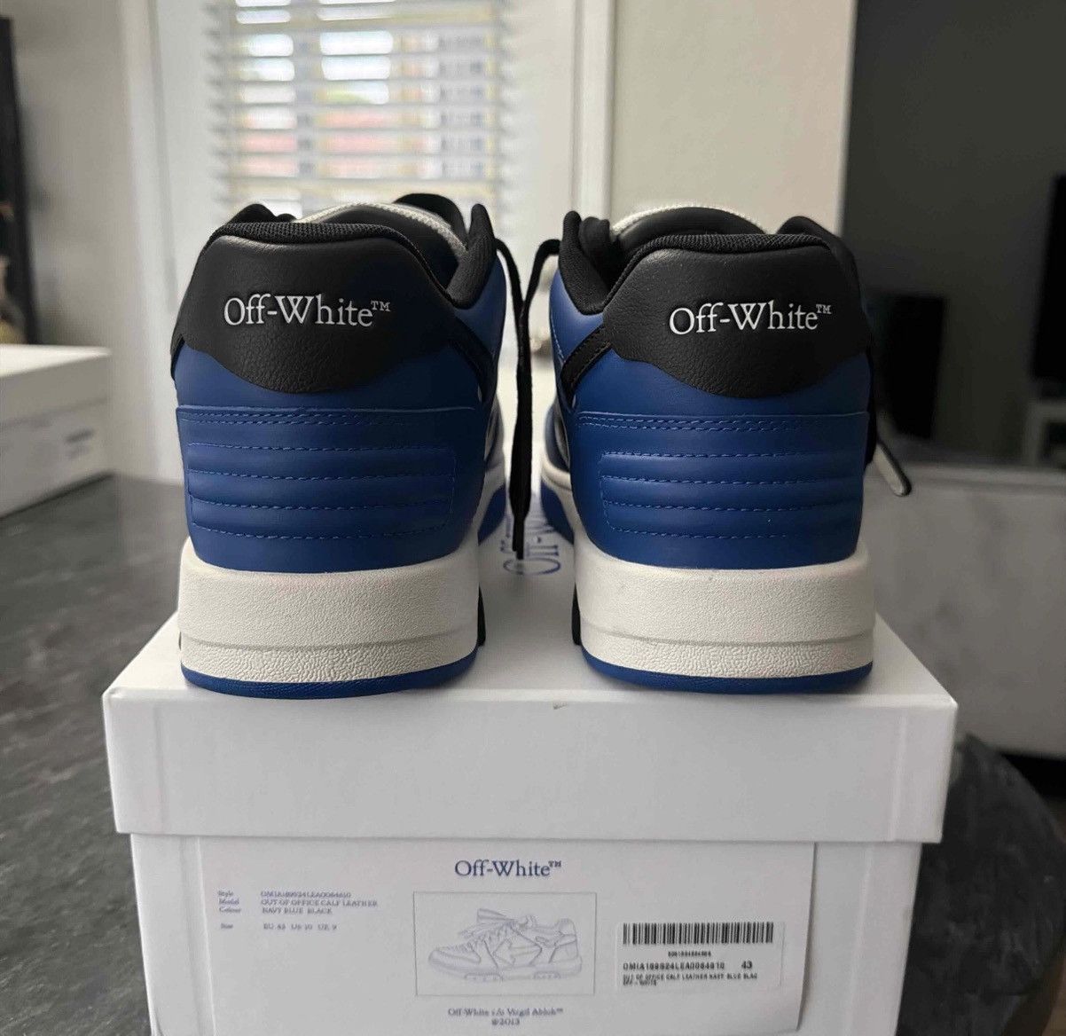 Off-White Off white- Out of Office Low Top Sneaker size:43 Size US 10 / EU 43 - 6 Thumbnail