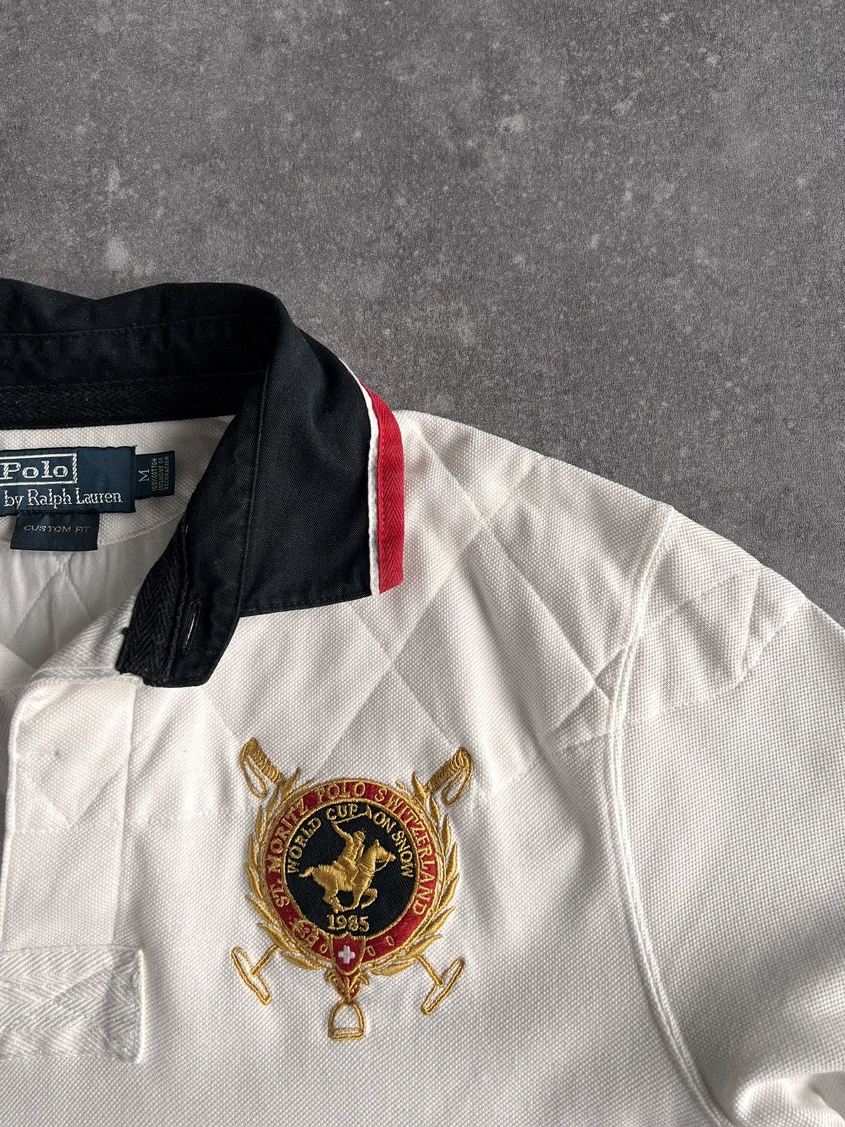 Polo Ralph Lauren × Ralph Lauren × Vintage Vintage Ralph Lauren Polo Shirt Chief Keef y2k Drill Usa Rap Size US M / EU 48-50 / 2 - 6 Thumbnail