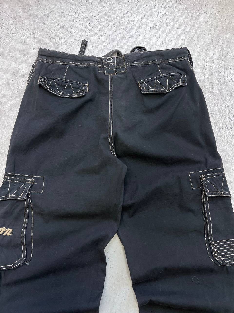 Japanese Brand 2000s Tete Home Multipocket Bondage Cargo Pants Size US 30 / EU 46 - 13 Thumbnail