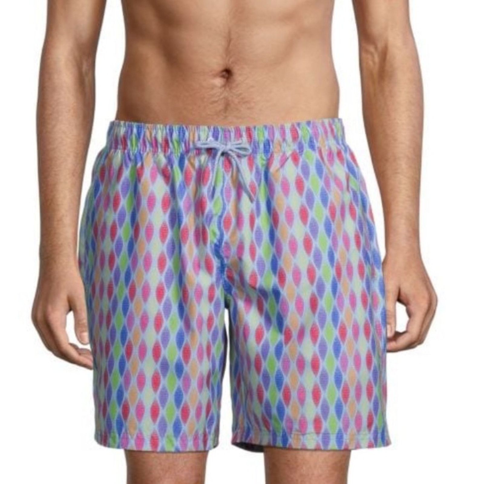 Tailorbyrd TAILORBYRD Patterned Swim Shorts NWT in Large Size US 32 / EU 48 - 1 Thumbnail
