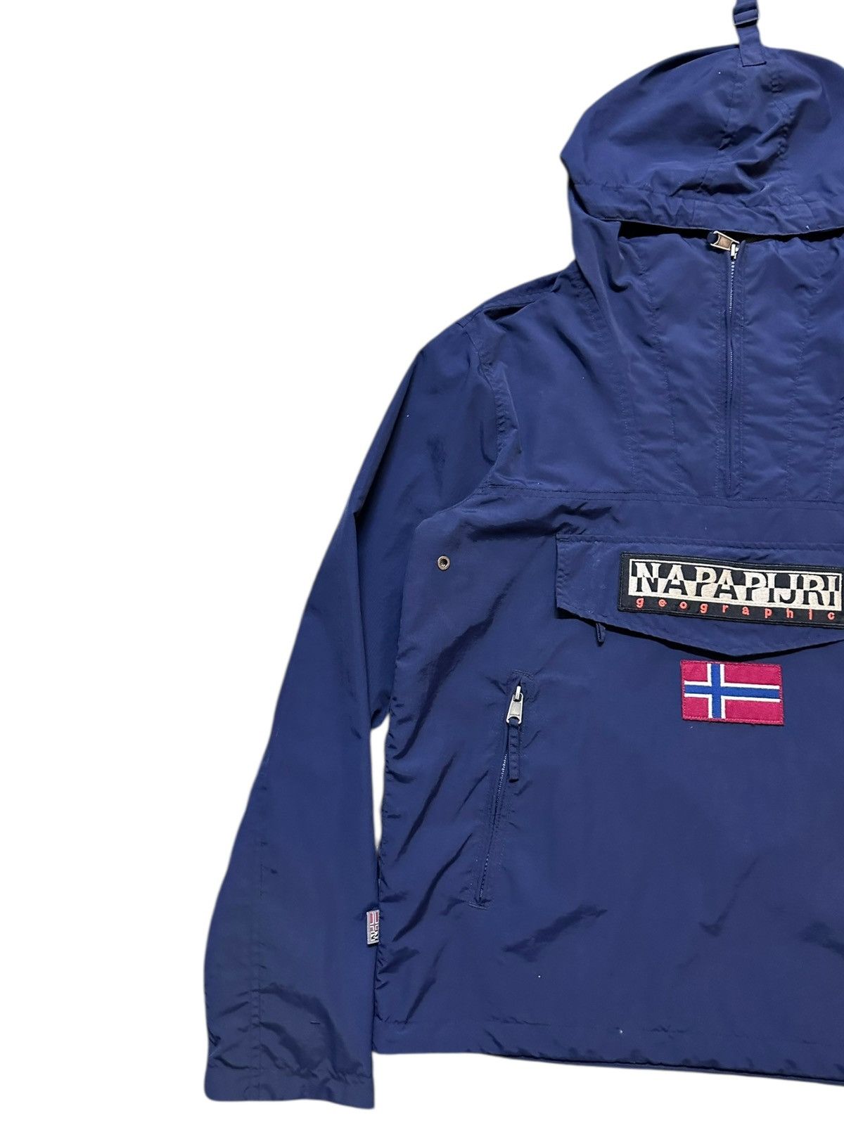 Napapijri Vintage Napapijri Pullover Anorak Half Zipper Windbreaker Size US S / EU 44-46 / 1 - 2 Thumbnail
