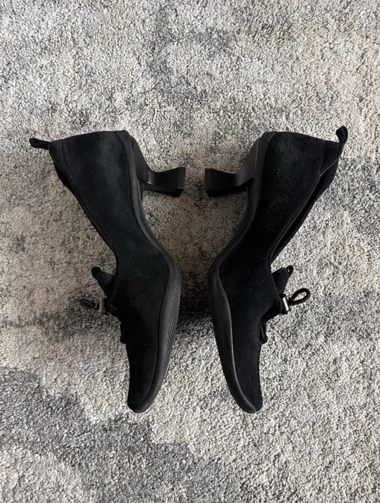 Prada Prada F/W99 suede heels Size US 7 / IT 37 - 4 Thumbnail