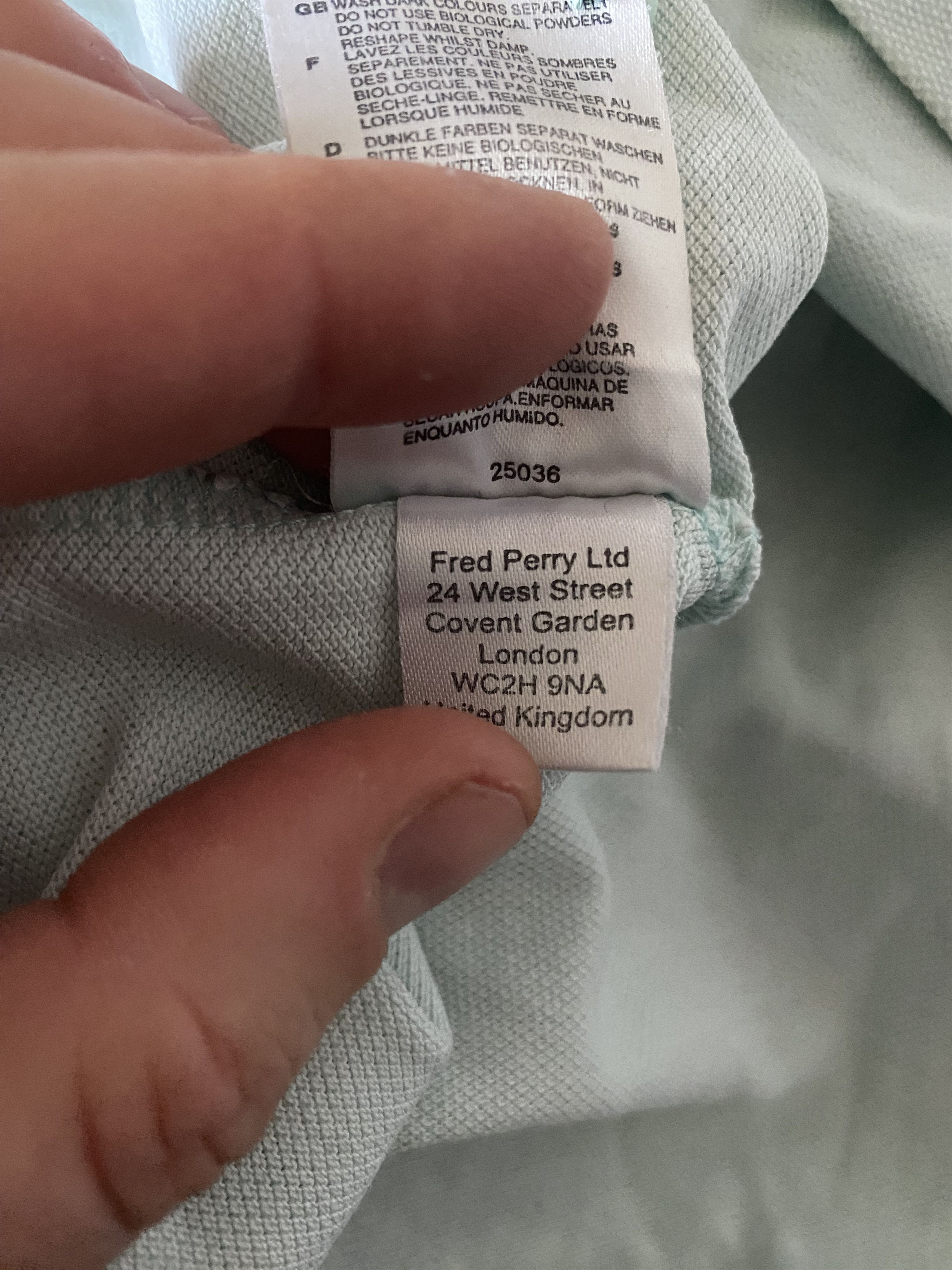 Fred Perry Men's polo shirt - FRED PERRY - M/L - UNIQUE Size US M / EU 48-50 / 2 - 6 Thumbnail
