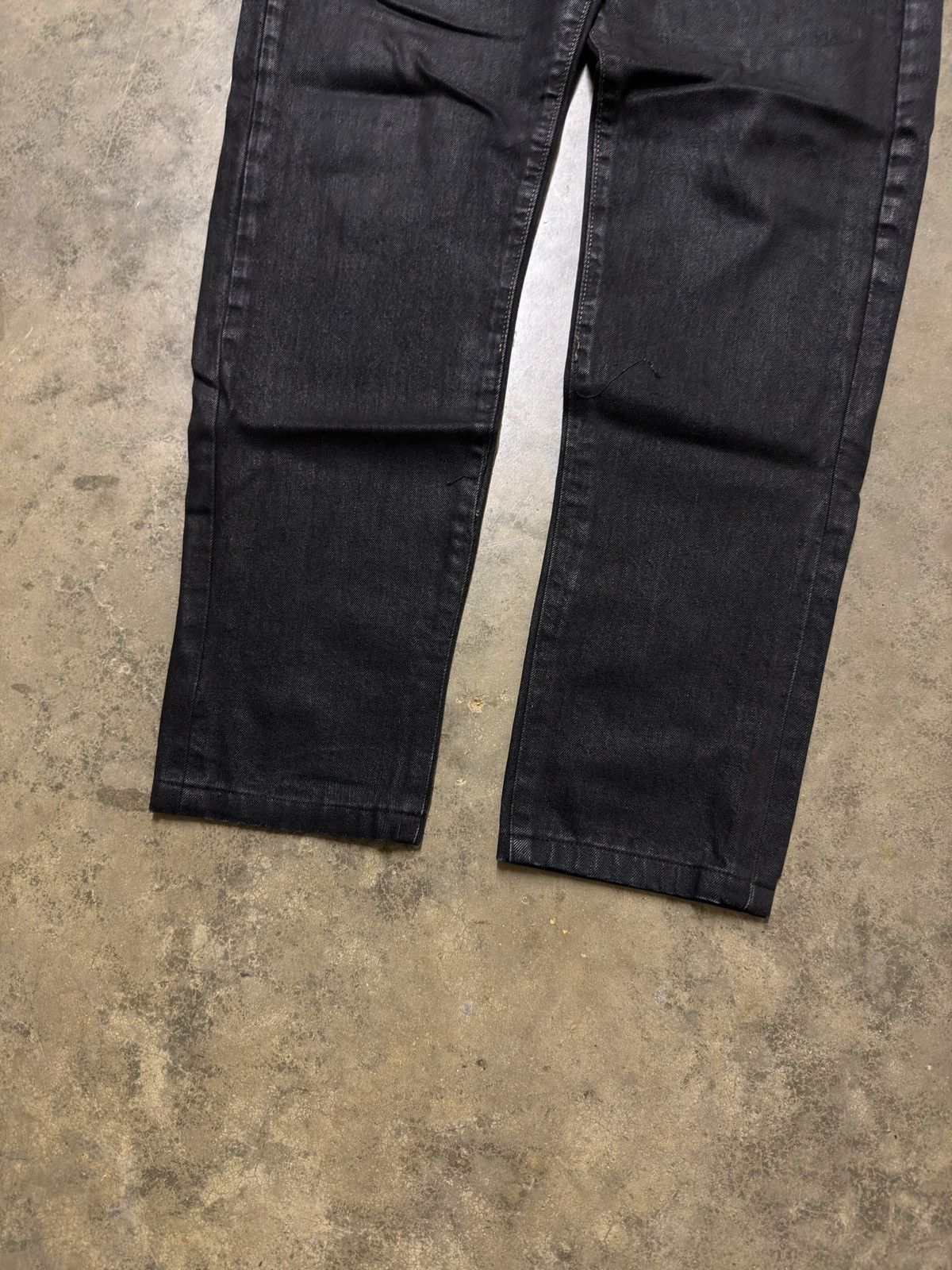 Rick Owens Rick Owens Olmar & Mirta Black Waxed Detroit Jeans Size US 30 / EU 46 - 3 Thumbnail