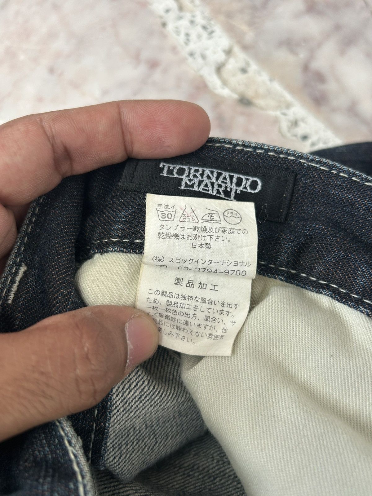 Tornado Mart Tornado Mart Denim Japan Flare Vintage Size US 31 - 13 Thumbnail