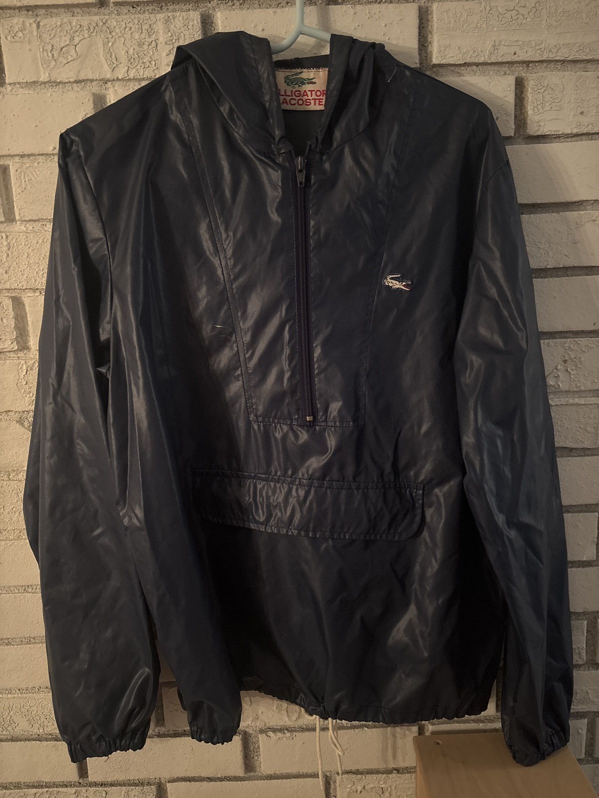 Lacoste Vintage Alligator Lacoste Windbreaker 80s Size US M / EU 48-50 / 2 - 1 Thumbnail
