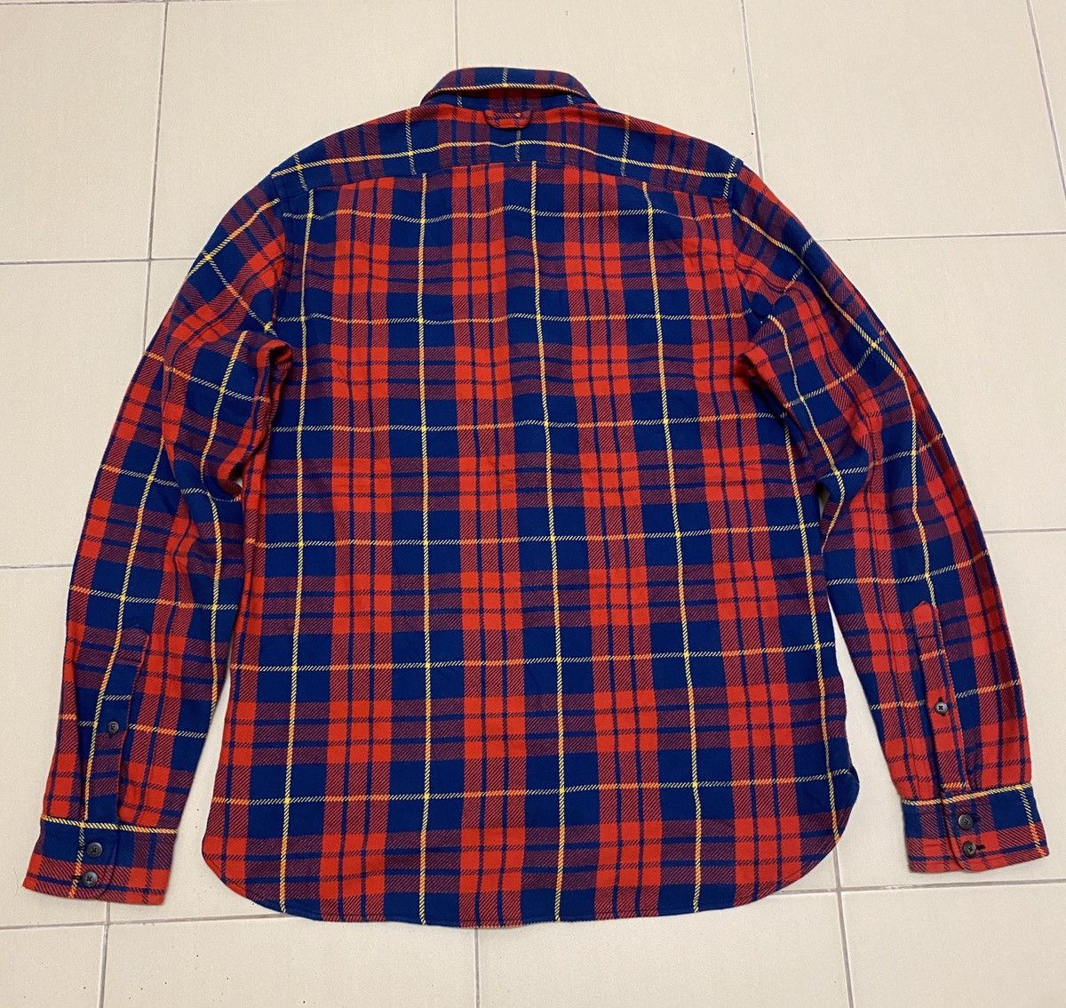 Alex Mill × Flannel Alex Mill Heavy Cotton Flannel Shirt Size US M / EU 48-50 / 2 - 7 Thumbnail