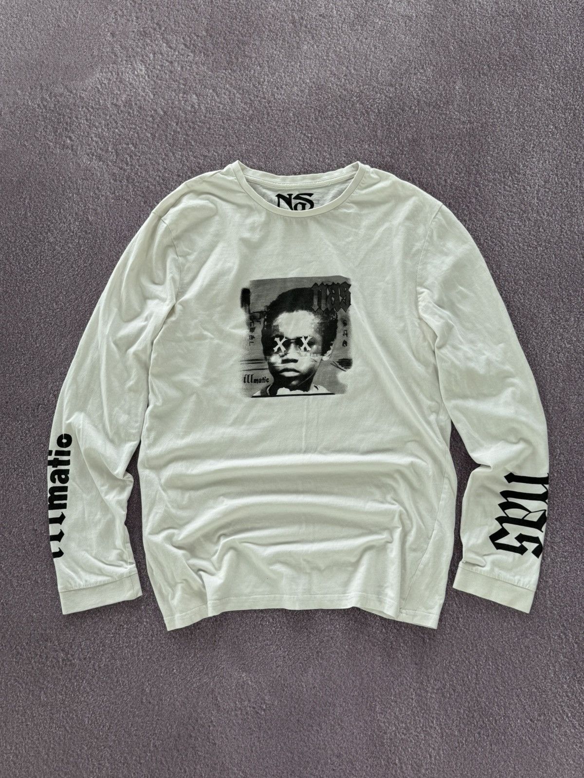 Nas NAS Rap/Hip-Hop 00s Streetwear Long Sleeve T-Shirt Size US M / EU 48-50 / 2 - 1 Thumbnail
