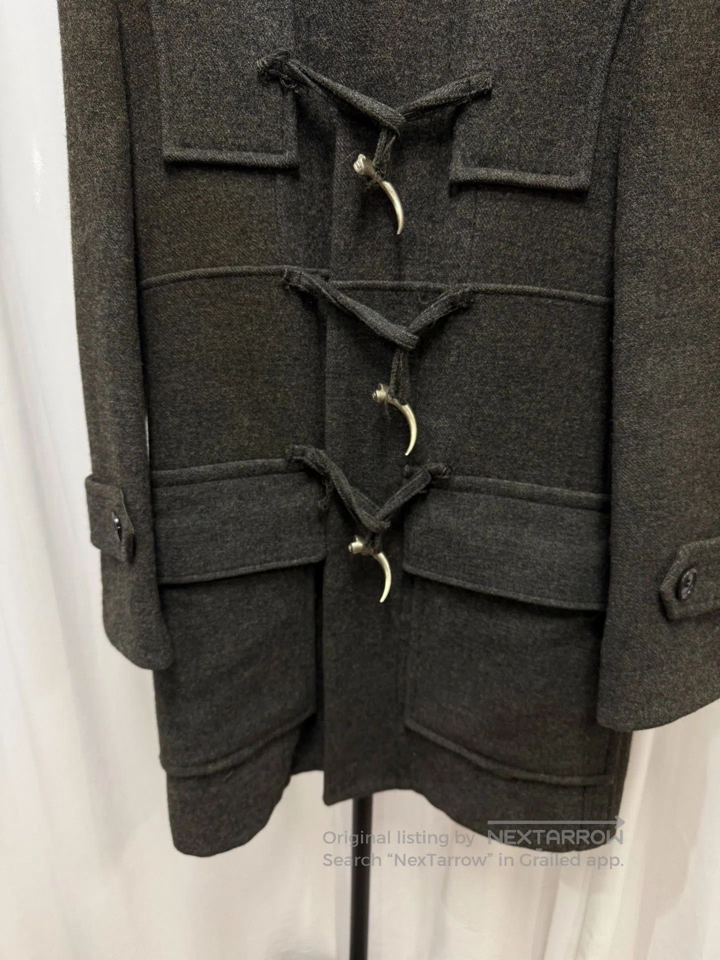 Undercover UNDERCOVER 97AW Metal Buckle Coat. Size US M / EU 48-50 / 2 - 3 Thumbnail