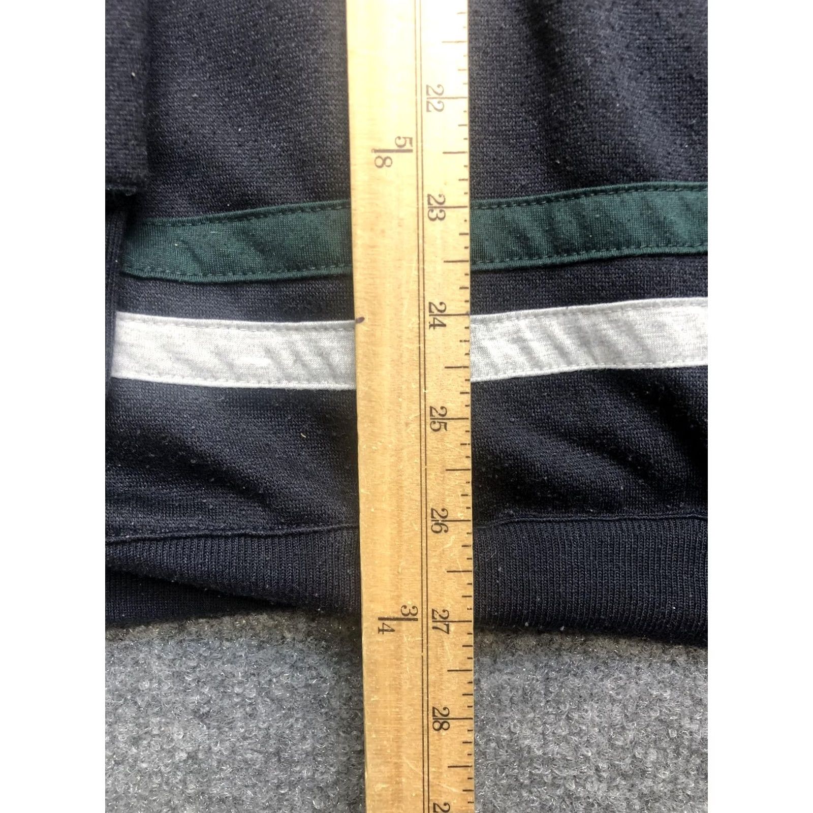 Vintage Highland Outfitters Sweatshirt Mens XL Blue Striped Crewneck Fleece Pullover Size US XL / EU 56 / 4 - 3 Thumbnail