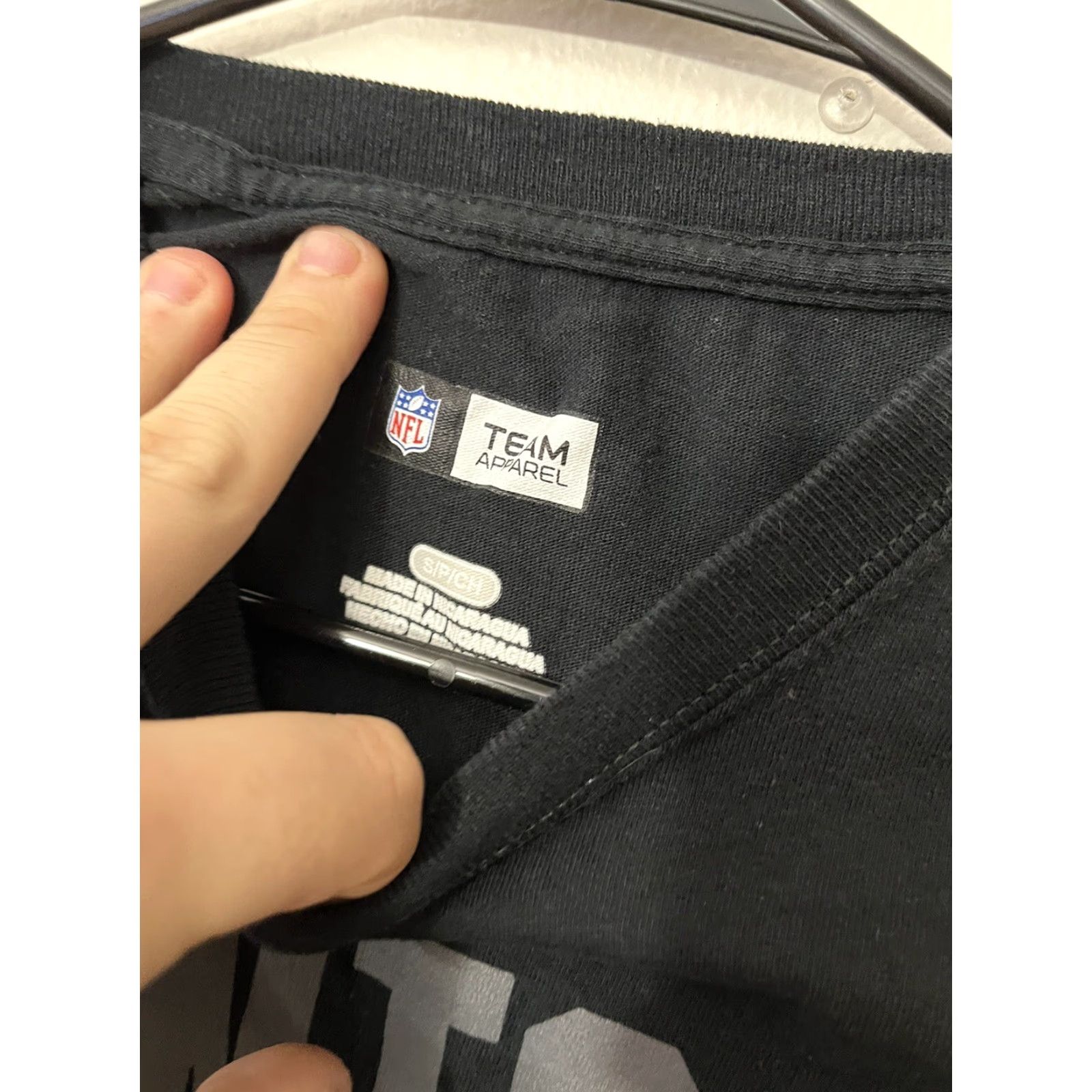Vintage New York Giants Black Team Apparel Shirt Mens Small Black Nike Size US S / EU 44-46 / 1 - 4 Thumbnail