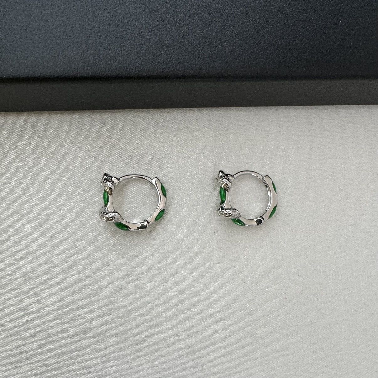 Other 14mm Small Snake Hoop Earrings for Men Women Size ONE SIZE - 3 Thumbnail