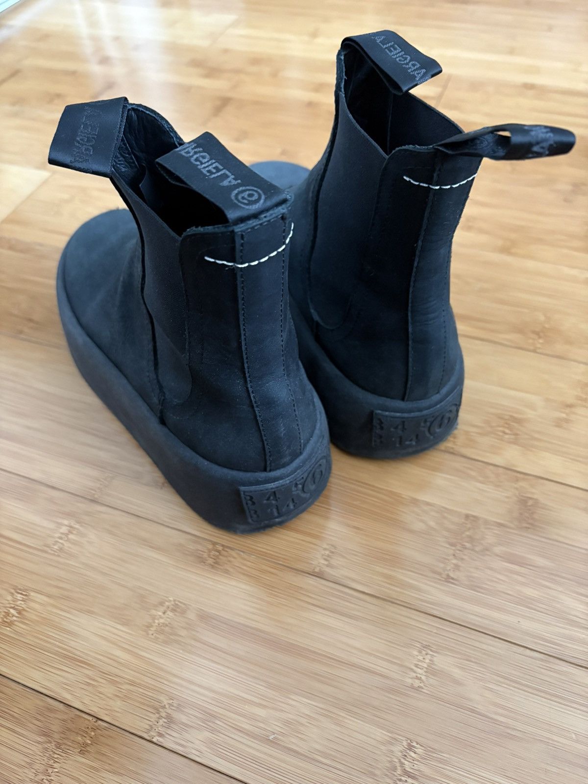 MM6 MM6 Suede Platform Boots Size US 6 / IT 36 - 2 Thumbnail