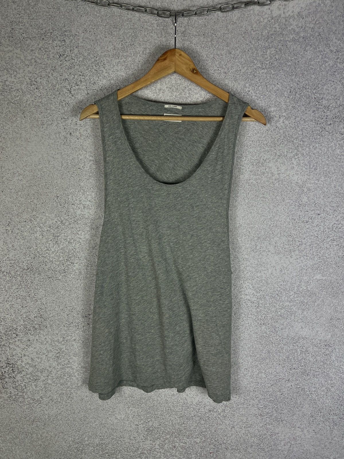 Allsaints Allsaints Designer Basic Grey Tank Top Size US L / EU 52-54 / 3 - 1 Thumbnail