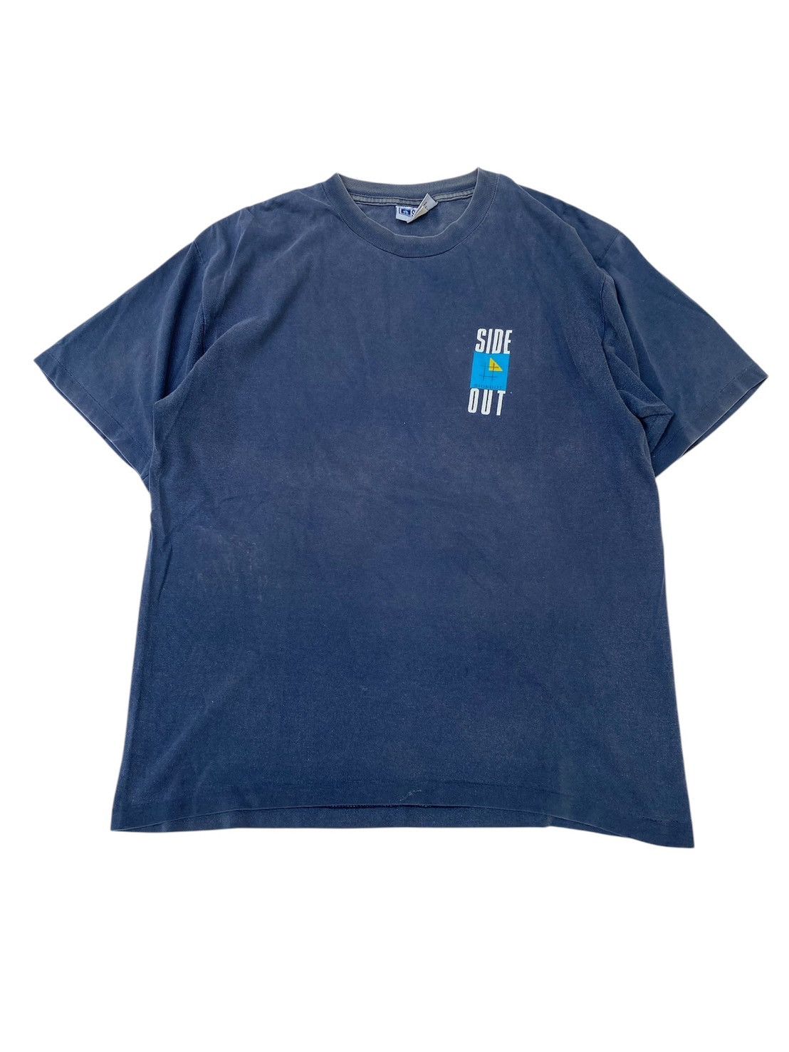 Billabong × Oakley Vintage Faded Sideout Sport Graphic Tee Size US L / EU 52-54 / 3 - 2 Thumbnail